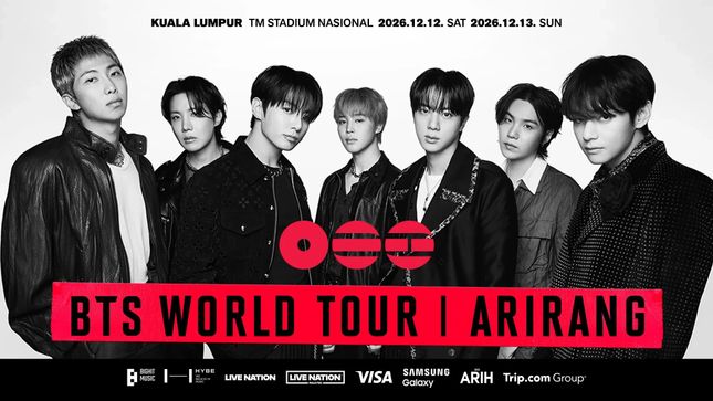 BTS - WORLD TOUR 'ARIRANG' IN KUALA LUMPUR event poster