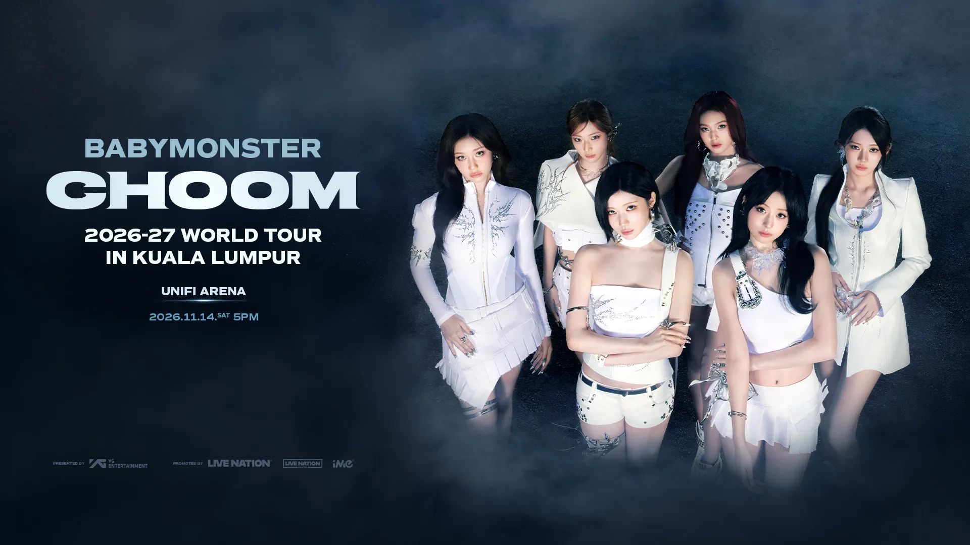 Babymonster - 2026-27 BABYMONSTER WORLD TOUR [춤 (CHOOM)] IN KUALA LUMPUR event poster