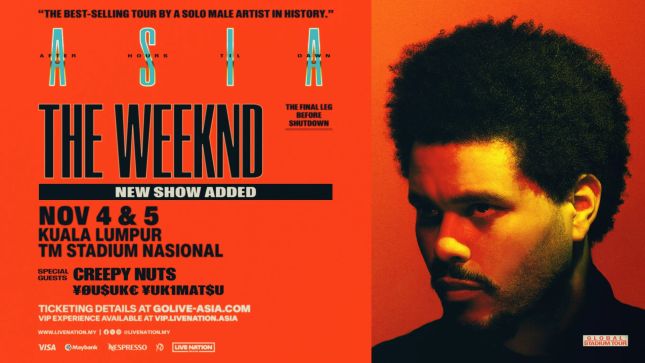 The Weeknd - Live in Kuala Lumpur 2026 event poster