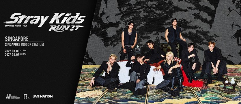 SKZ - Stray Kids World Tour <RUN IT SINGAPORE> event poster